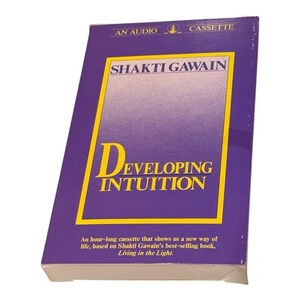 Developing Intuition Shakti Gawain Audio Cassette Tape New World Library
